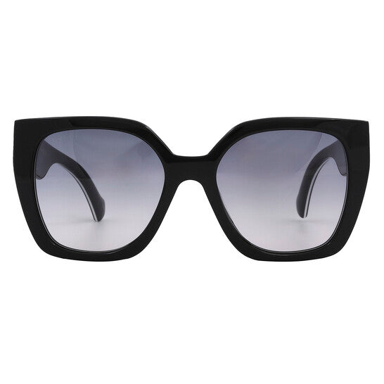 Gucci Grey Gradient Butterfly Ladies Sunglasses