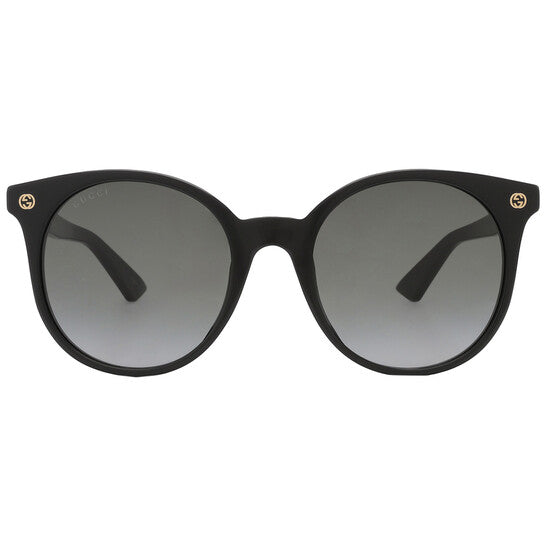 Gucci Grey Gradient Round Ladies Sunglasses