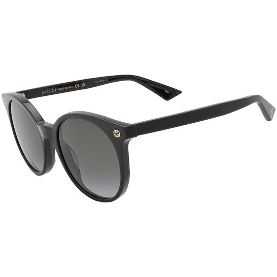 Gucci Grey Gradient Round Ladies Sunglasses