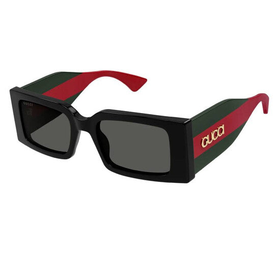 Gucci Grey Pilot Ladies Sunglasses