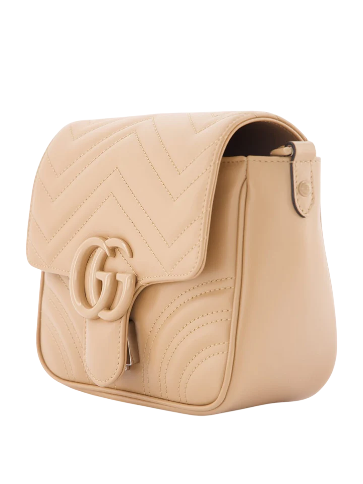 Gucci GG Marmont Mini Shoulder Bag – Camelia/Winter Rose