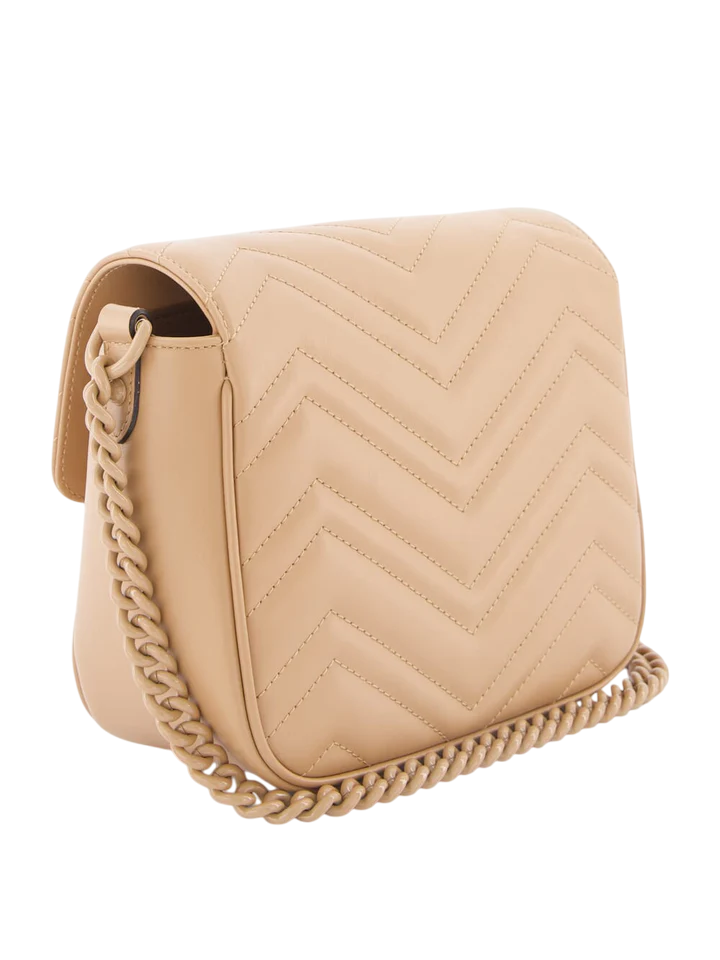 Gucci GG Marmont Mini Shoulder Bag – Camelia/Winter Rose