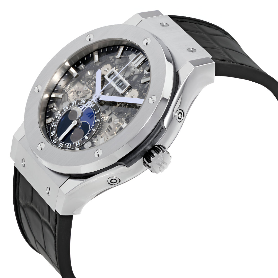 Hublot  Classic Fusion Aerofusion Moonphase Sapphire Dial Titanium Men's Watch