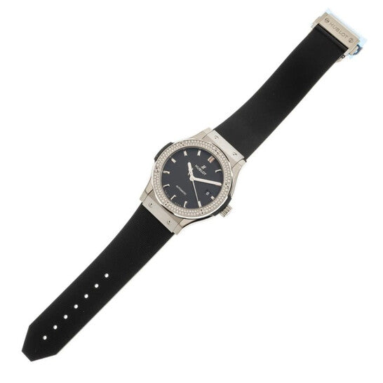 Hublot Classic Fusion Automatic Diamond Black Dial Men's Watch