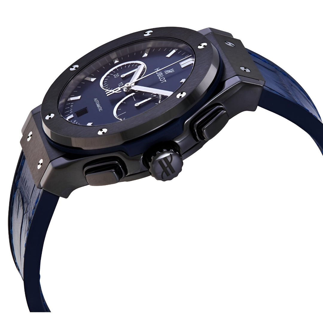 Hublot  Classic Fusion Blue Sunray Dial Automatic Men's Chronograph Watch