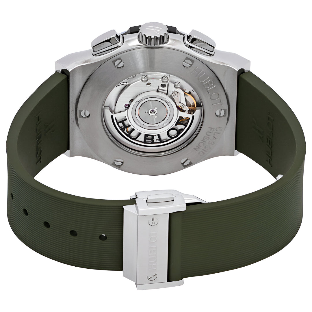 Hublot  Classic Fusion Chronograph Titanium Automatic Green Dial Men's Watch