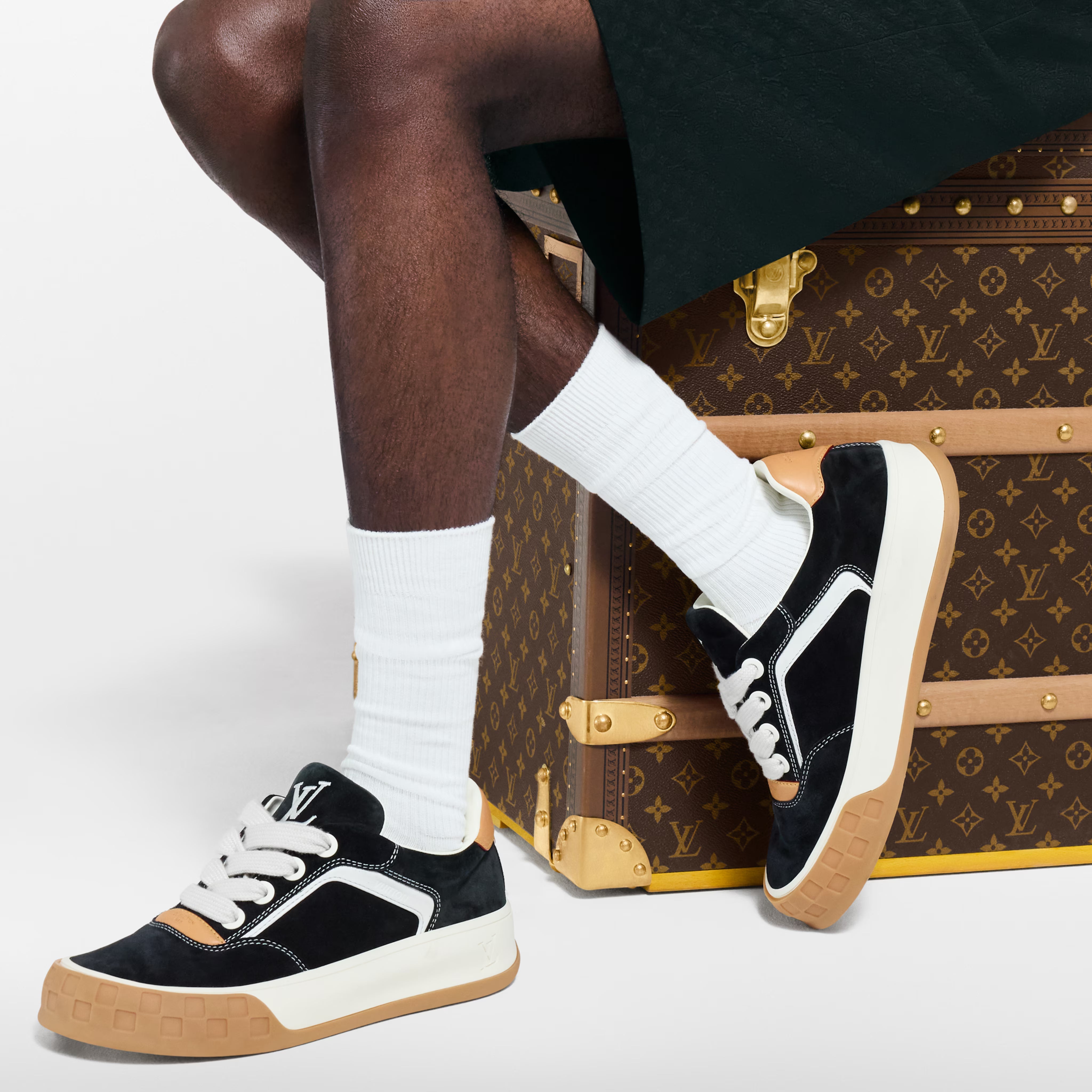 Louis Vuitton Tilted Sneaker – Black