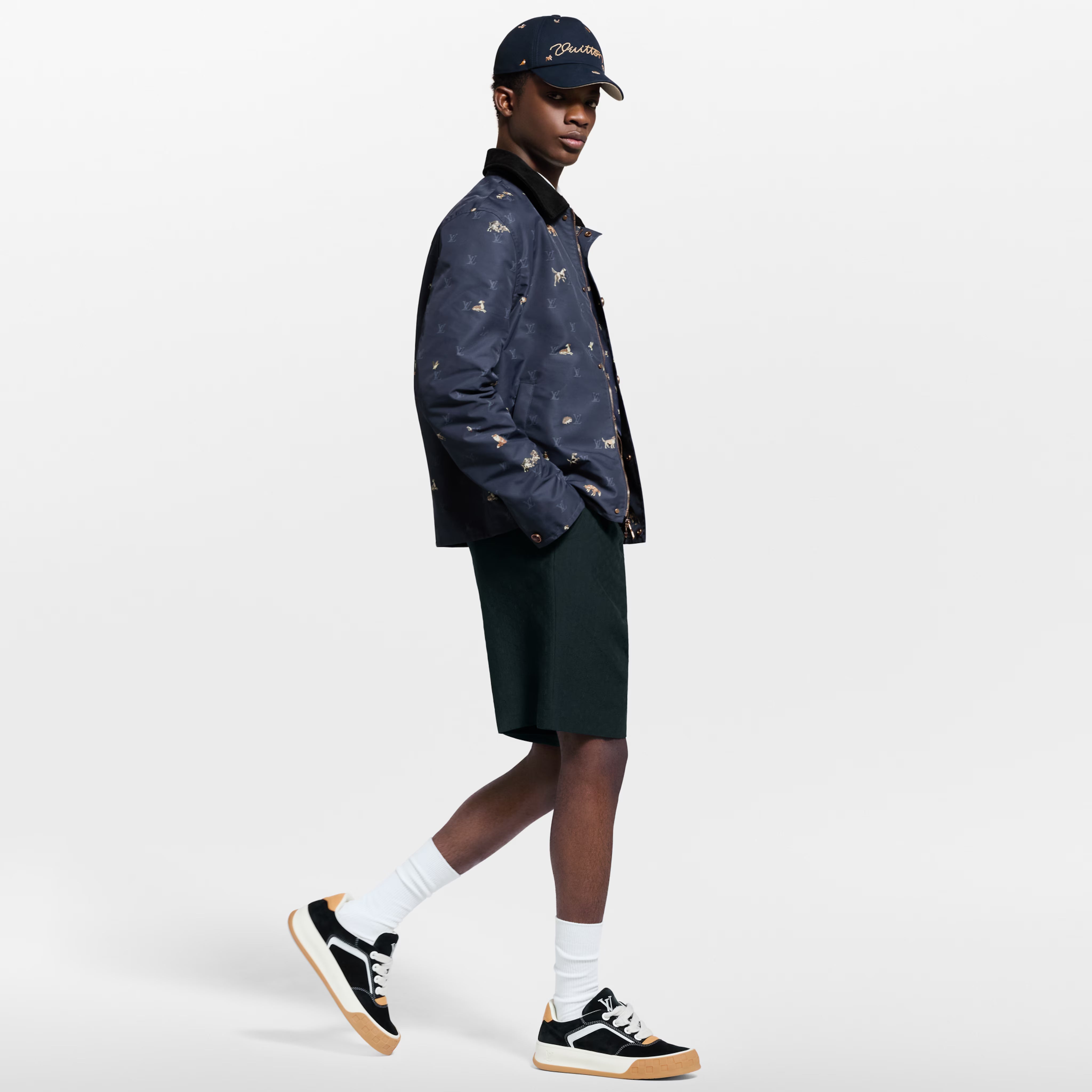 Louis Vuitton Tilted Sneaker – Black