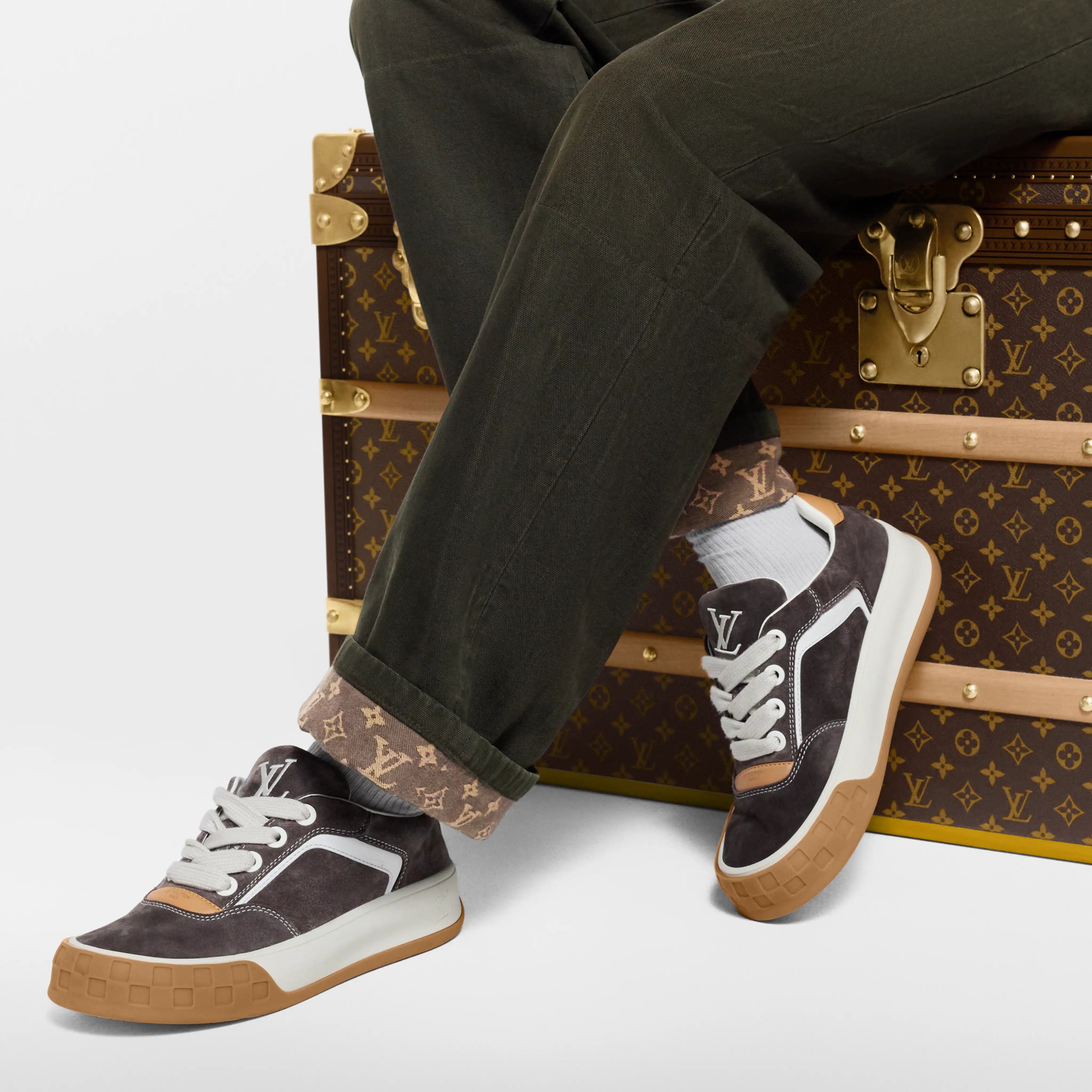 Louis Vuitton Tilted Sneaker – Marron
