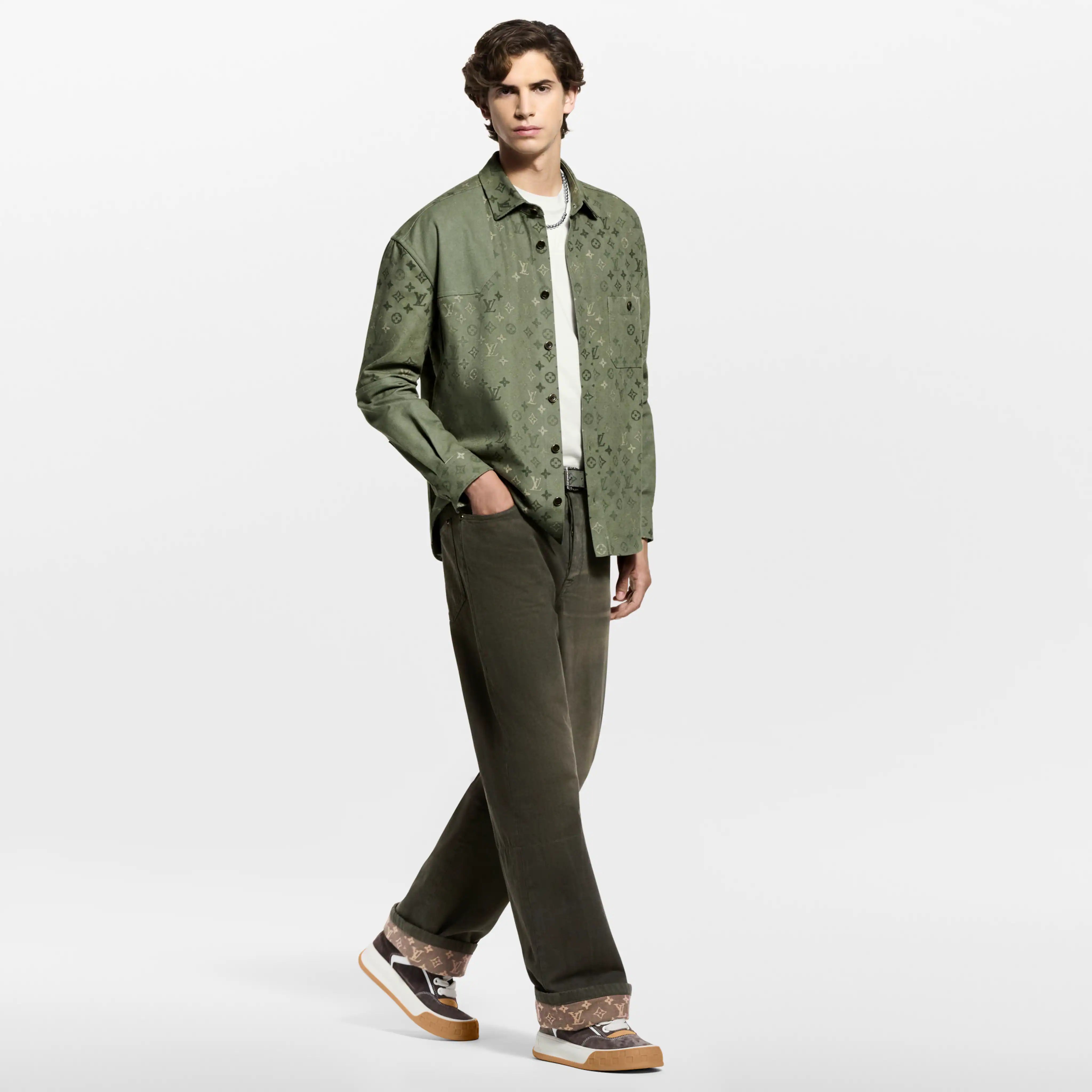 Louis Vuitton Tilted Sneaker – Marron