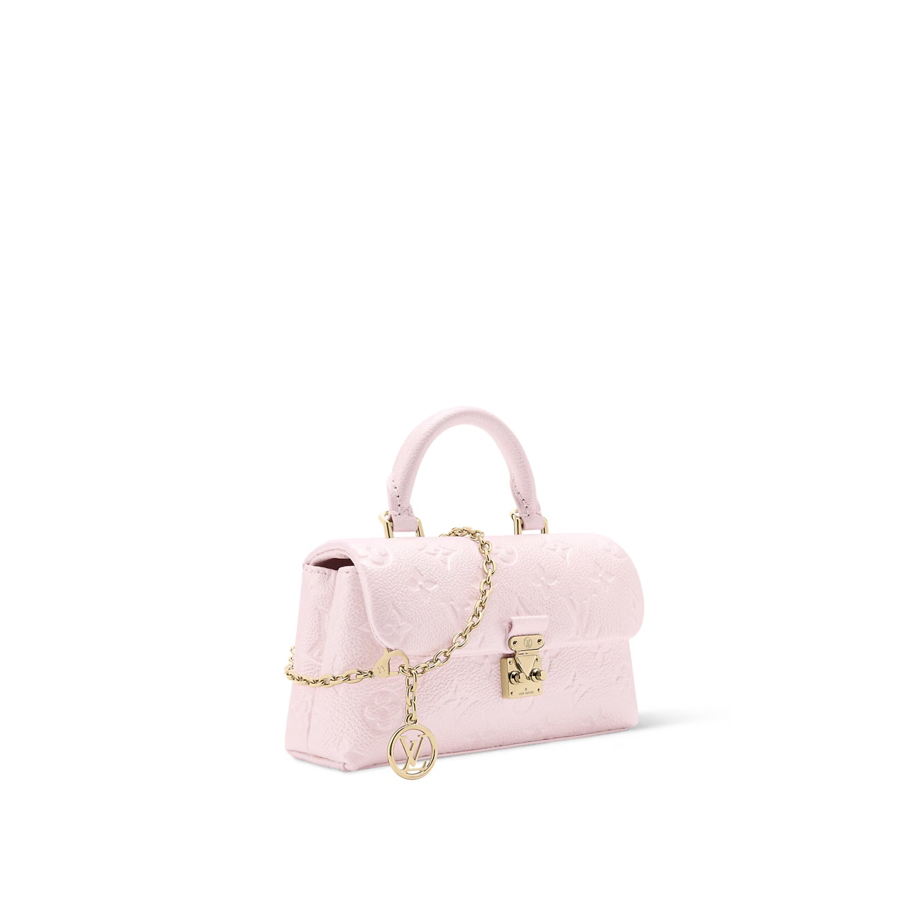 Louis Vuitton Nano Madeleine – Monogram Empreinte Shimmery Snowy Pearl