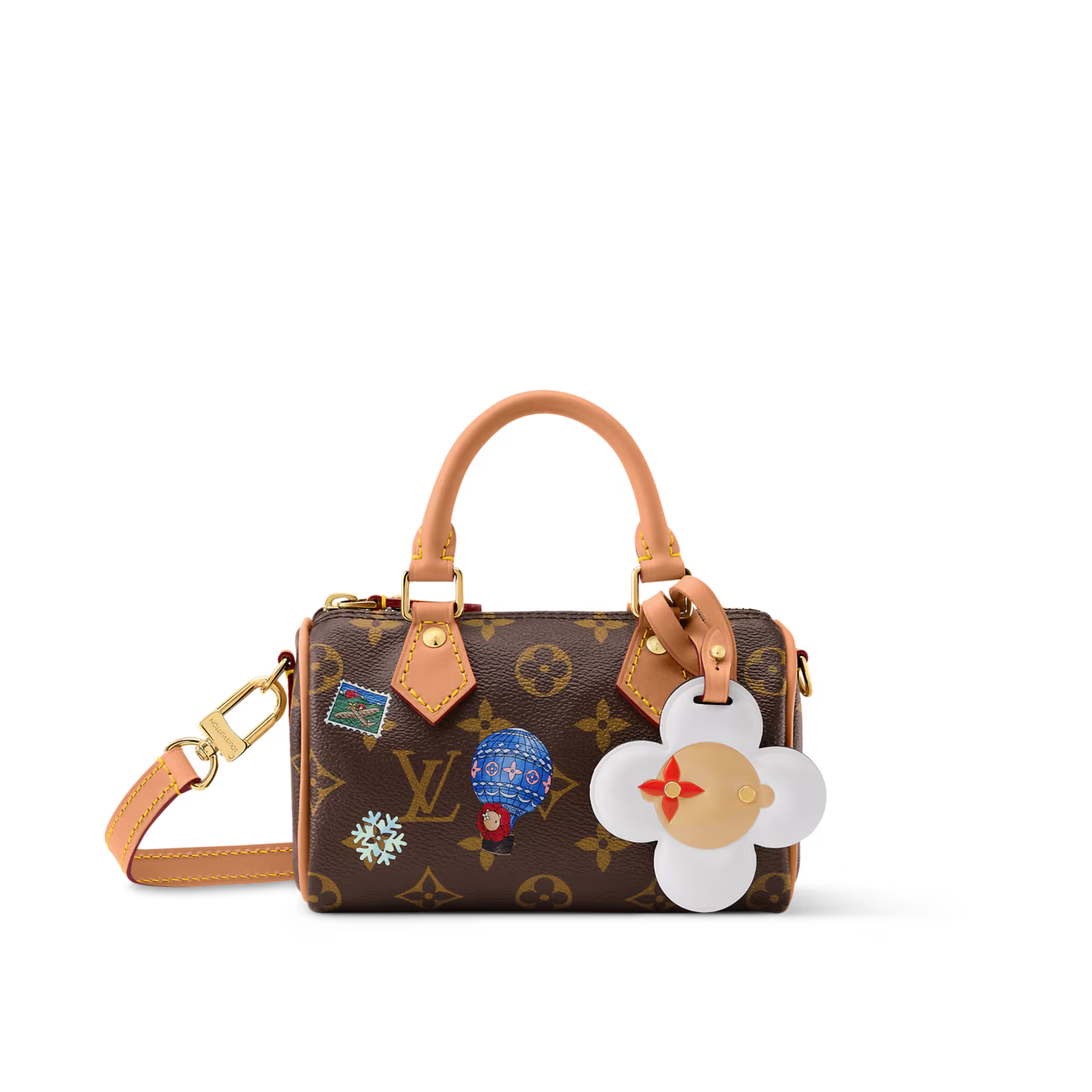 Louis Vuitton Nano Speedy – Monogram Snowy Pearl (Vivienne Edition)