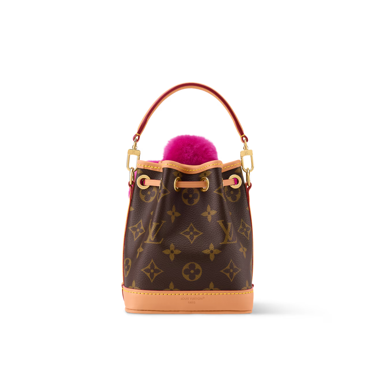 Louis Vuitton Noé-Where Bag – Monogram / Frozen Orchid (Vivienne Winter Holiday Collection)