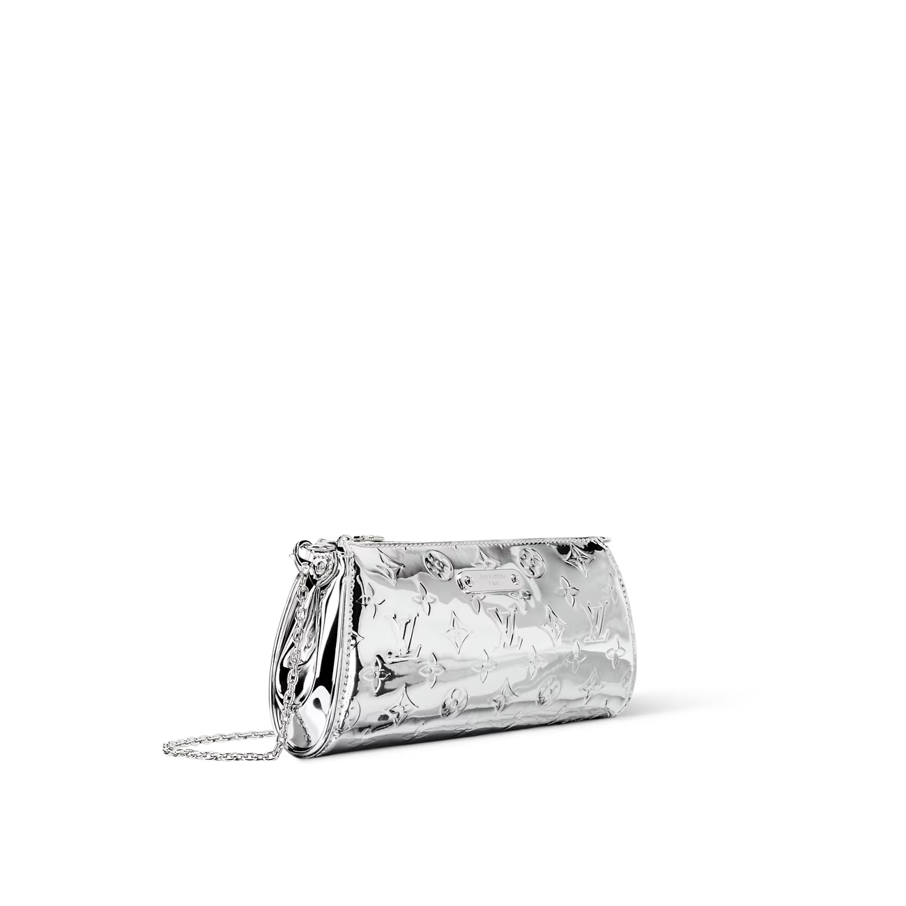 Louis Vuitton Pochette Eva – Silver (Monogram Miroir Canvas)
