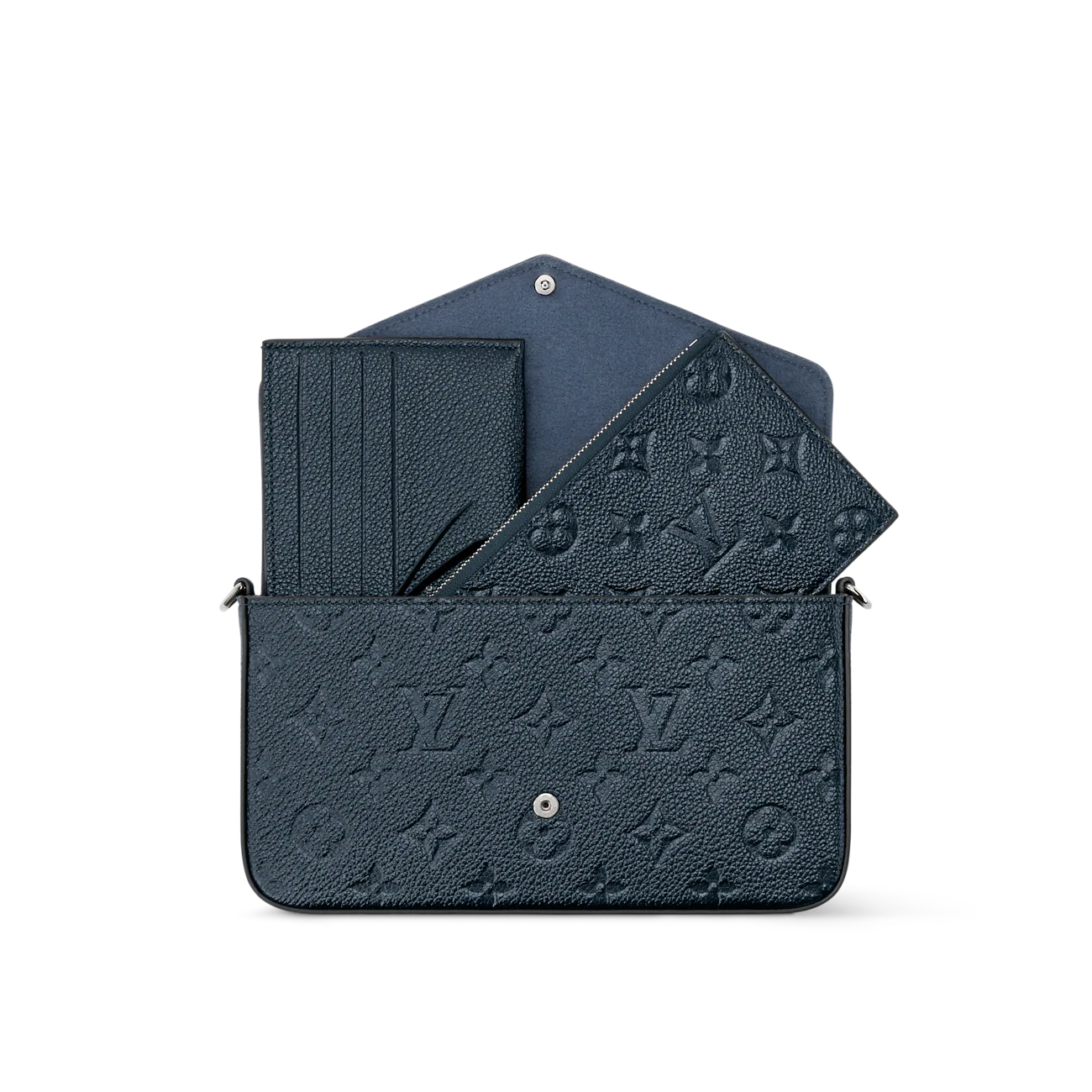 Louis Vuitton Pochette Félicie – Monogram Empreinte Shimmery Ink