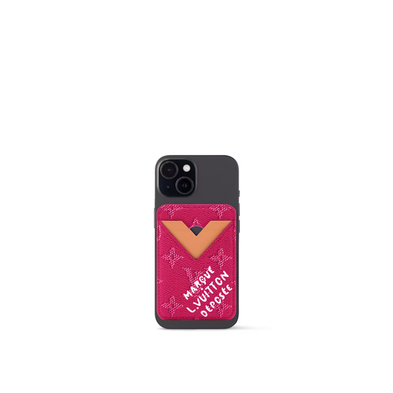 Louis Vuitton Porte-Cartes Magnet – Rose Pondichéry