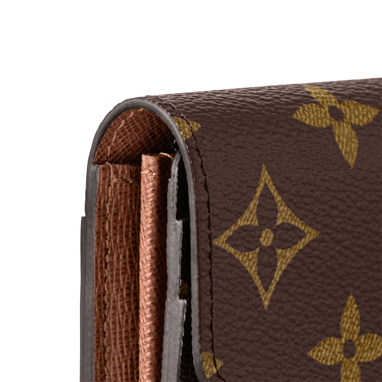 Louis Vuitton Sarah Wallet – Monogram Canvas Brown