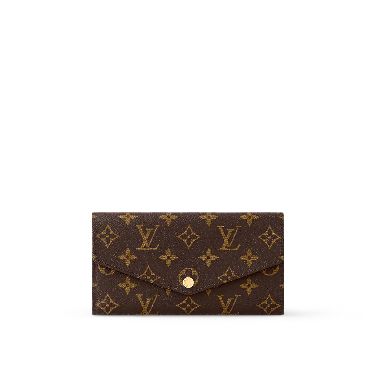 Louis Vuitton Sarah Wallet – Monogram Canvas Brown