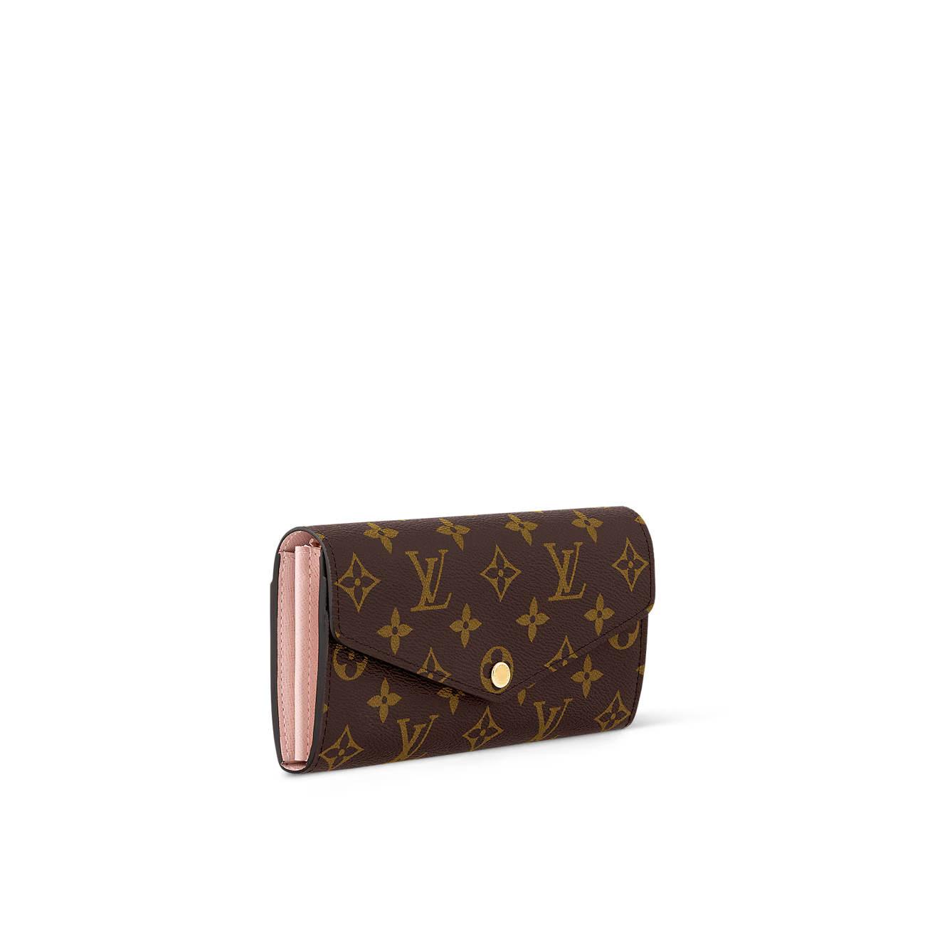 Louis Vuitton Sarah Wallet – Monogram Canvas Rose Ballerine