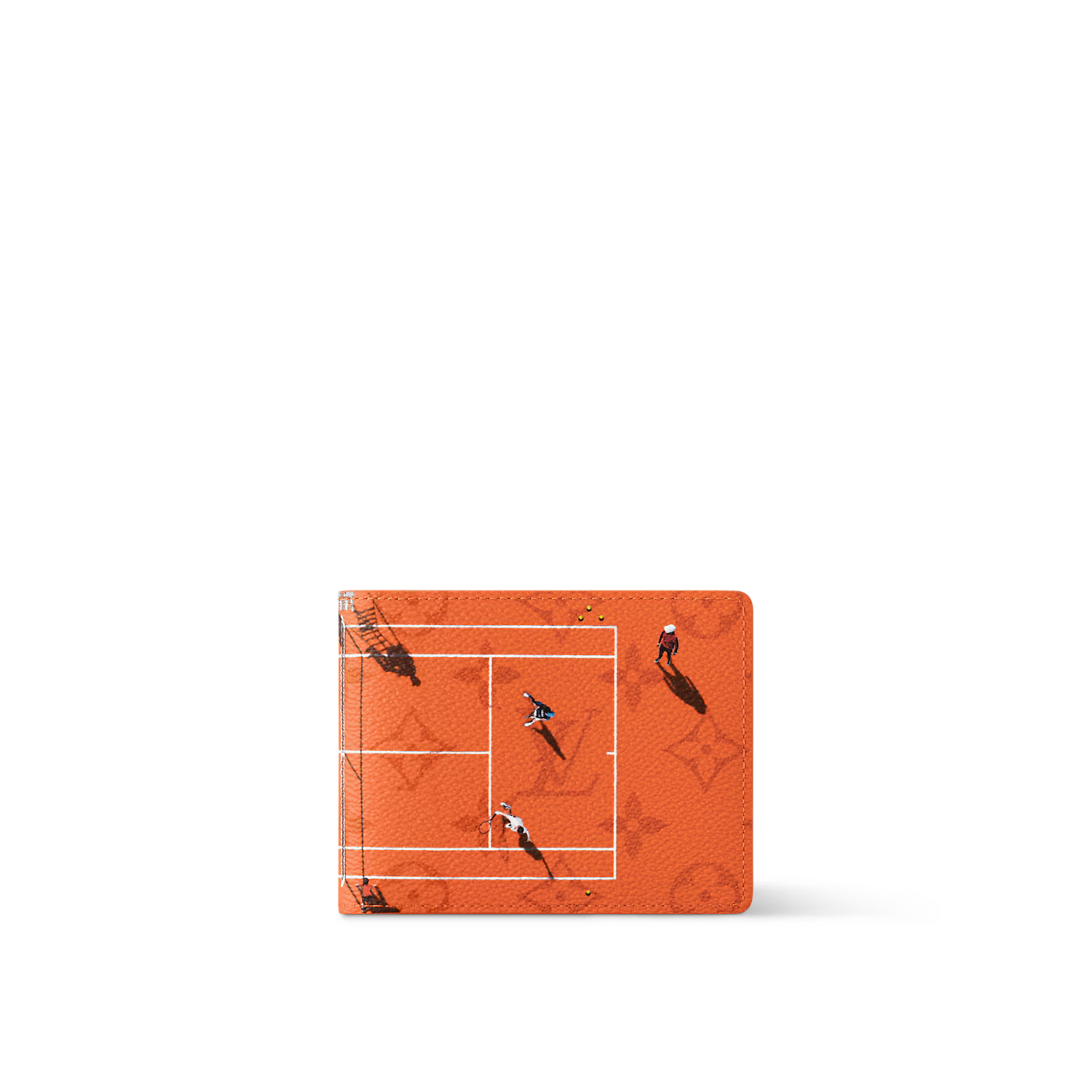 Louis Vuitton Slender Wallet – Rouge Brique (Colored Monogram Coated Canvas)