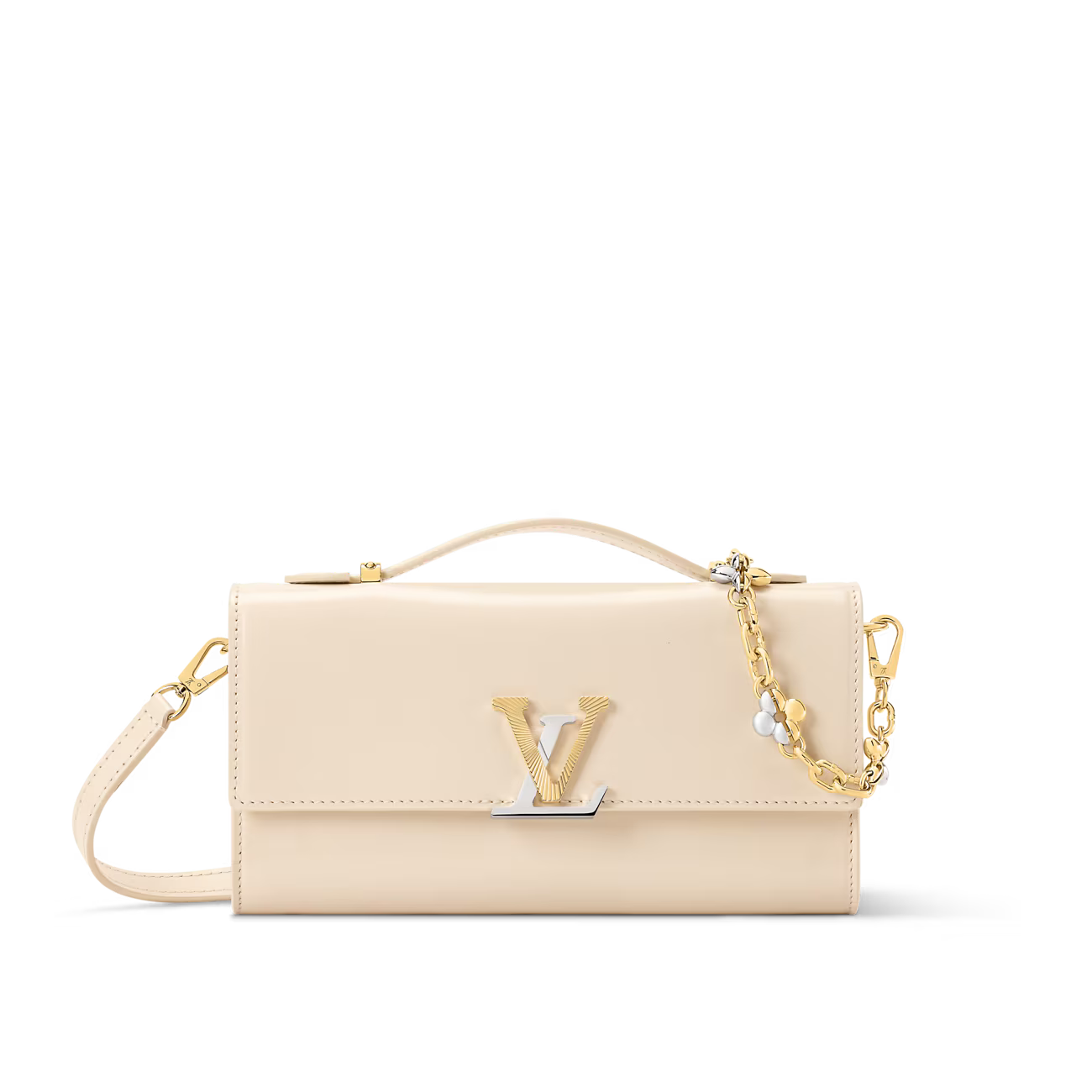 Louis Vuitton Wallet On Chain Capucines – Vanilla (Calf Leather)