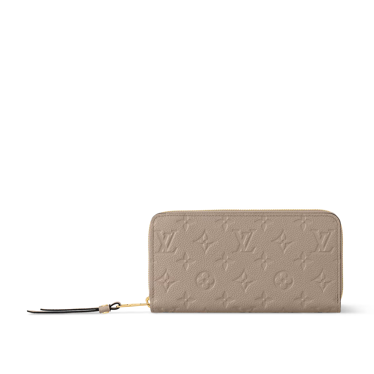 Louis Vuitton Zippy Wallet – Monogram Empreinte Tourterelle Beige