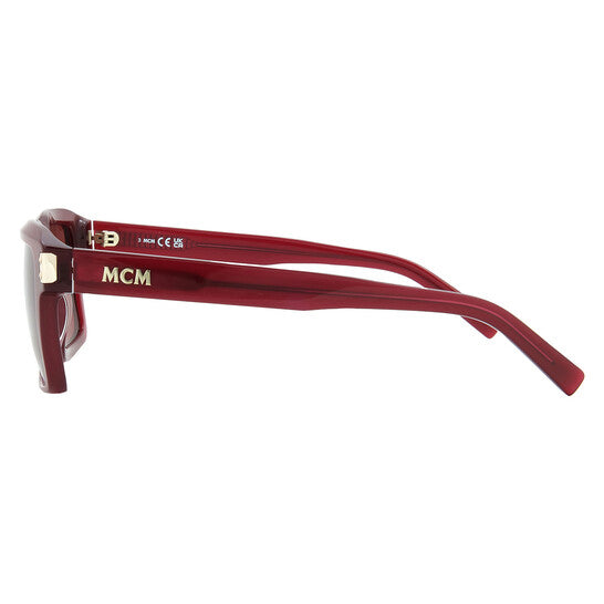 MCM Bordeaux Square Unisex Sunglasses
