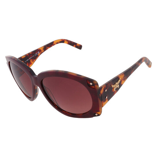 MCM Brown Gradient Oval Unisex Sunglasses