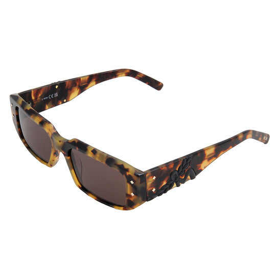 MCM Brown Rectangular Unisex Sunglasses