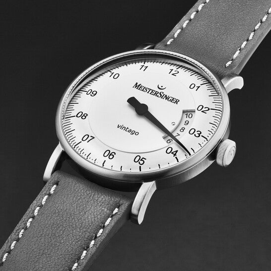 MeisterSinger Vintago Automatic Silver Dial Men's Watch