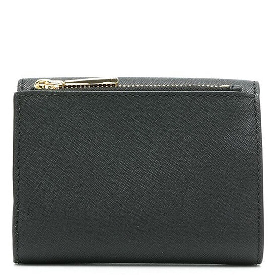 Michael Kors Black Ladies Carmen Logo Plaque Wallet