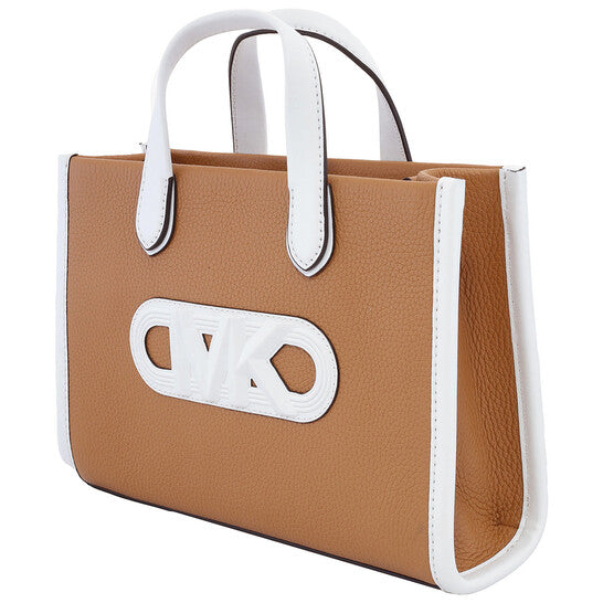 Michael Kors Gigi Small Embossed Leather Messenger Bag