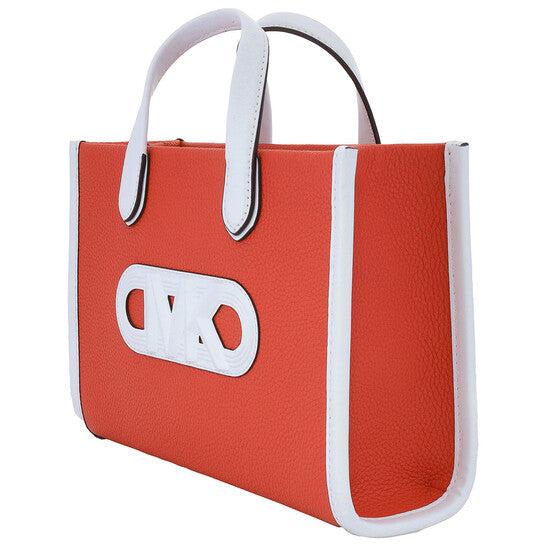 Michael Kors Gigi Small Embossed Leather Messenger Bag