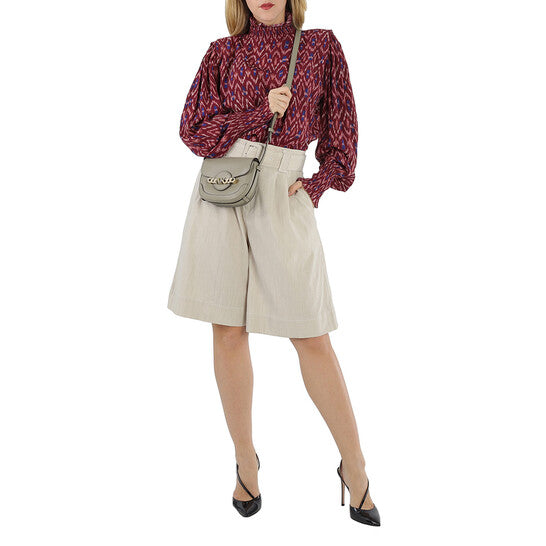 Michael Kors Hally Signature Saddle Crossbody Bag