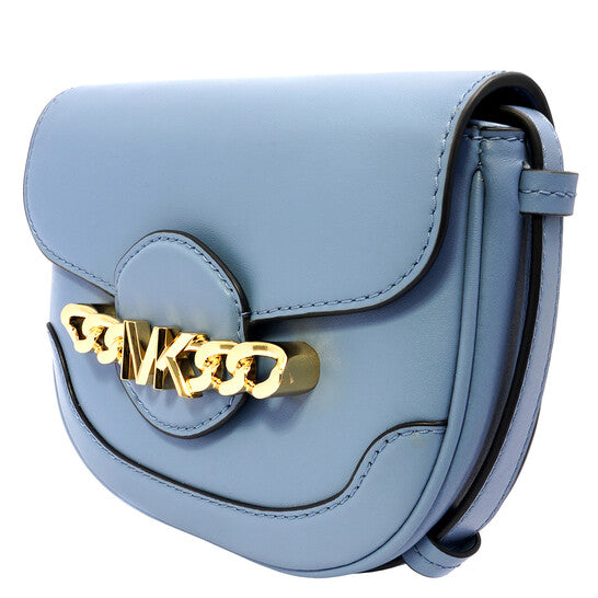 Michael Kors Ladies Hally Extra-Small Embellished Leather Crossbody Bag