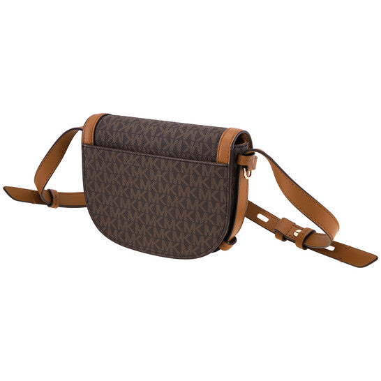 Michael Kors Ladies Hally Extra-Small Embellished Logo Crossbody Bag