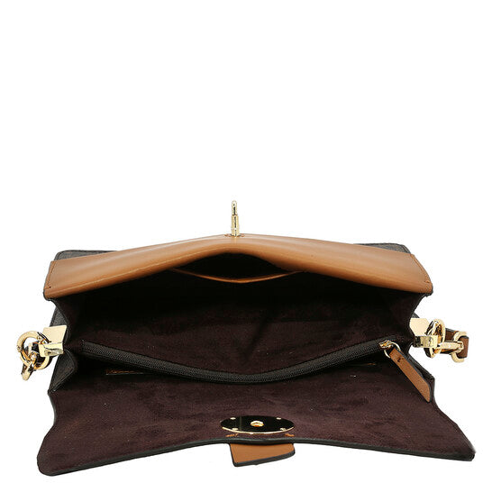 Michael Kors Ladies Monogram Print Shoulder Bag