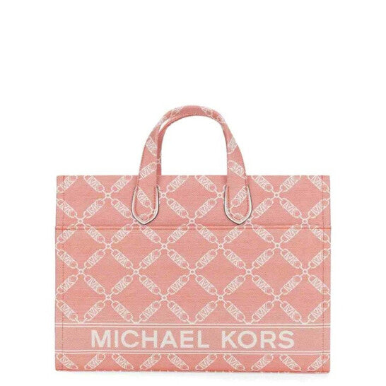 Michael Kors Large Gigi Logo Jacquard Tote Bag