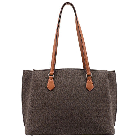 Michael Kors Large Ruby Monogram Logo Tote Bag