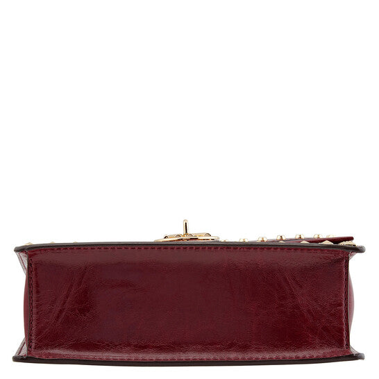 Michael Kors Patent Leather Extra-small Greenwich Crossbody Bag