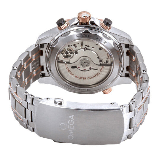 Omega Seamaster 300 Master Co-Axial Chronograph Automatic Chronometer Black Dial Men's Watch