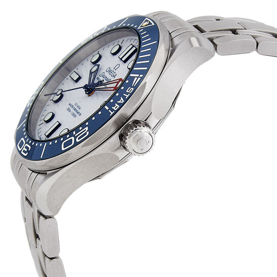 Omega Seamaster 42mm "America's Cup" Automatic Chronometer White Dial Men's Watch