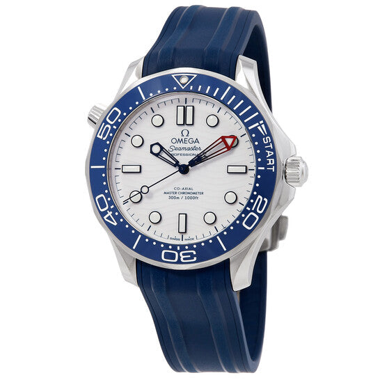 Omega Seamaster Automatic Chronometer White Dial Men's Watch