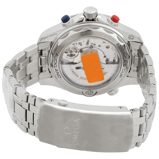 Omega Seamaster Chronograph Automatic Chronometer Blue Dial Men's Watch