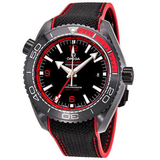 Omega Seamaster Planet Ocean Black Dial Coke Bezel Men's Watch