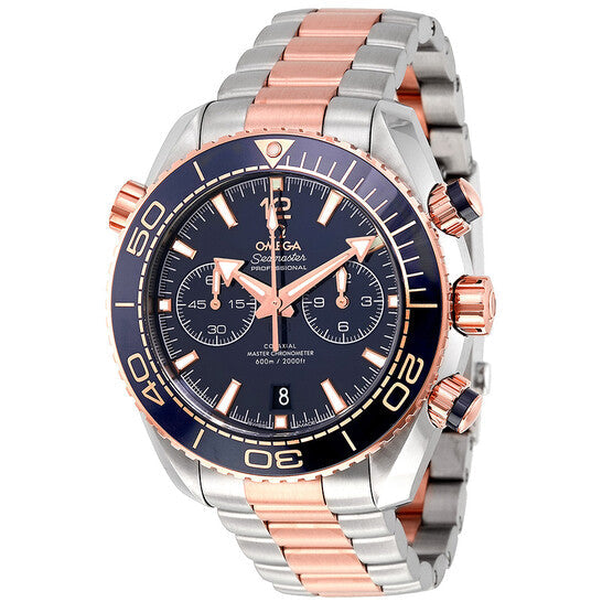 Omega Seamaster Planet Ocean Chronograph Sedna Gold Automatic Men's Watch