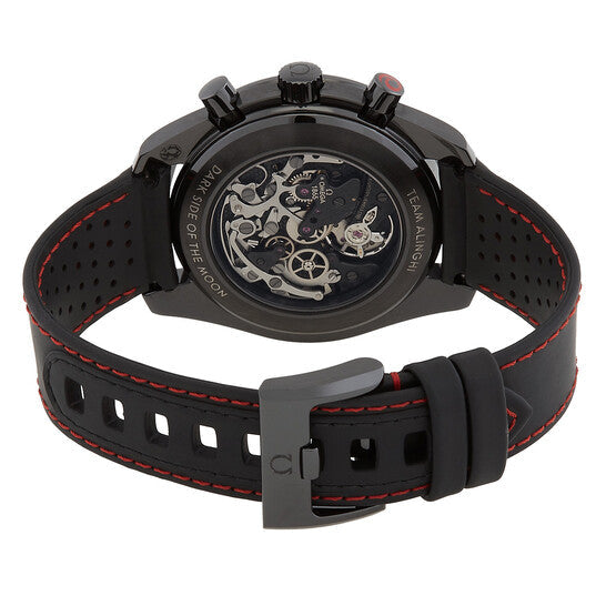 Omega Speedmaster Dark Side of The Moon Team Alinghi Chronograph Automatic Chronometer Black Dial Men's Watch