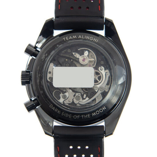Omega Speedmaster Dark Side of The Moon Team Alinghi Chronograph Automatic Chronometer Black Dial Men's Watch
