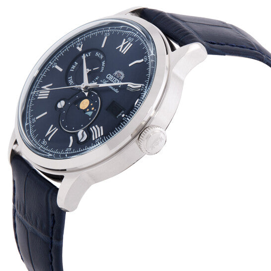 Orient Bambino Version 9 Automatic Day-Night Blue Dial Men's Watch