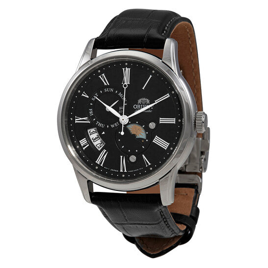 Orient Sun and Moon Automatic Black Dial Men's Watch